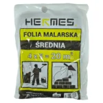 Folia malarska ŻÓŁTA średnia 4x5m