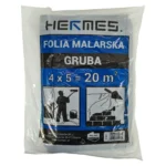 Folia malarska NIEBIESKA gruba 4x5m