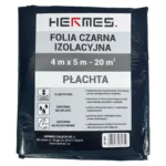 Folia czarna PŁACHTA 4 x 5  20m2