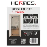 Drzwi foliowe z zamkiem