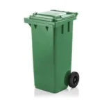 Pojemnik na odpady 120L ZIELONY - obrazek 2