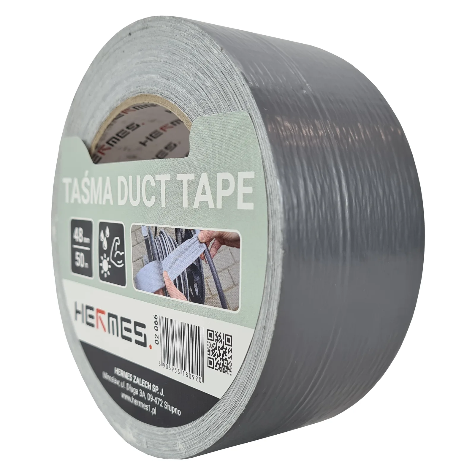 02_065_1da5b55c3424998d3ba867e332dd46b0e6b8e602-1 Taśma DUCT TAPE 48mm x 25m - obrazek 1