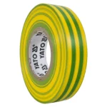Taśma izolacyjna 19mm x 20m ZIELONO-ŻÓŁTA