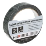 Taśma dwustronna MONTAŻ CZARNA 19mm x 1,5m - obrazek 6