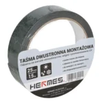 Taśma dwustronna MONTAŻ CZARNA 25mm x 1,5m - obrazek 3