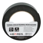 Taśma dwustronna MONTAŻ CZARNA 25mm x 5m - obrazek 5