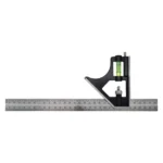 Kątownik stolarski  30cm z POZIOMNICĄ
