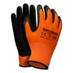 Rękawice FOAM-ORANGE 10/XL pianka lateksowa