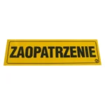 Tablica ZAOPATRZENIE 10x33