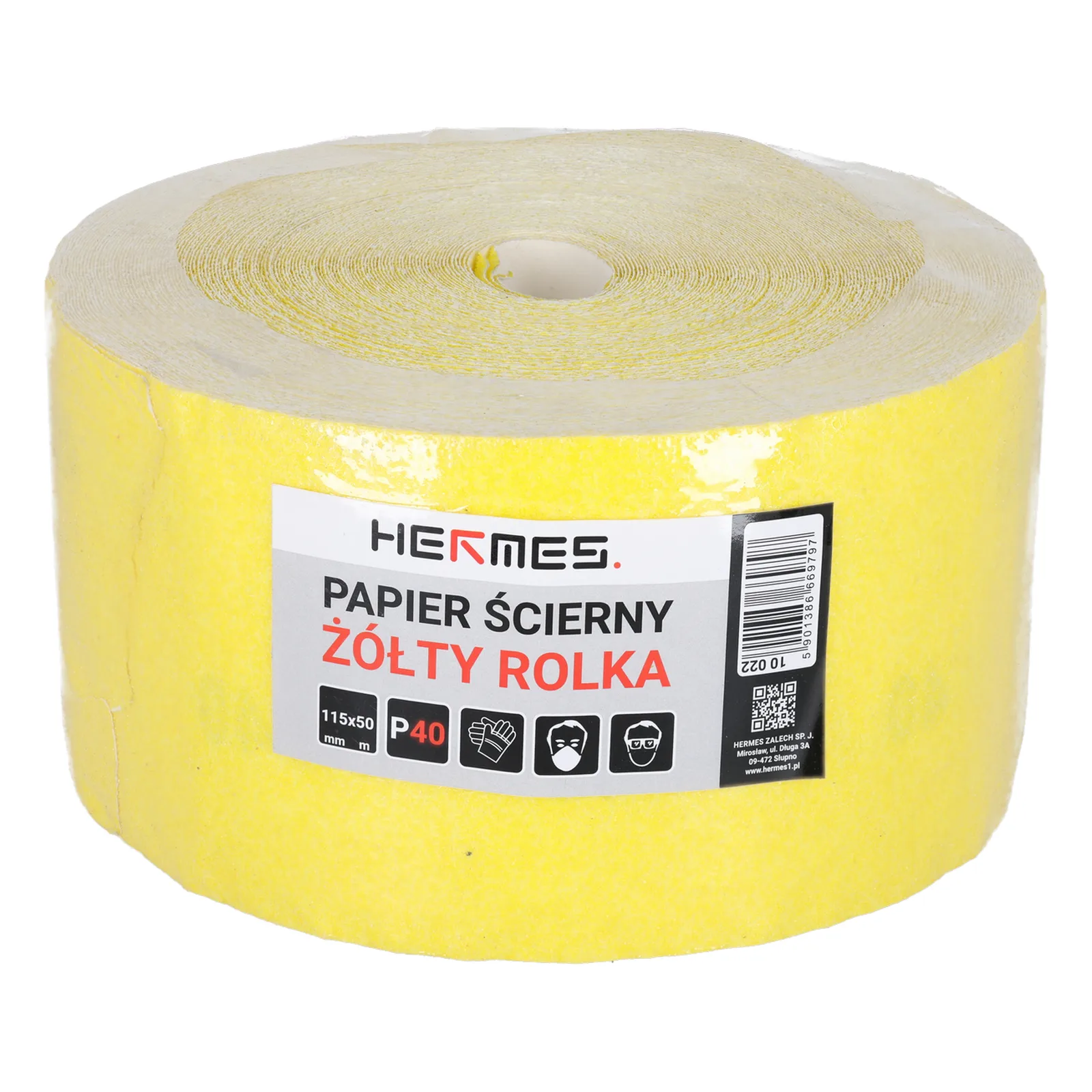 10_022_fa5edc6241347bbcdad54f495a341a6653b0ae54-1 Papier ścierny ROLKA ŻÓŁTY 115x50 gr. 40 - obrazek 1