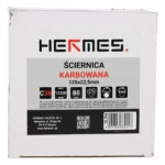 Ściernica KARBOWANA gr.  36 125 x 22,5 mm