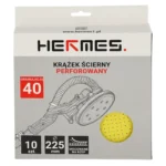Krążek ścierny 225mm PERFOROWANY ŻÓŁTY gr. 120 (10szt)