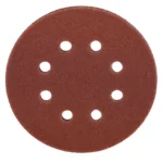 Krążek ścierny 125mm 8 otworów gr.  80 (50 szt.) - obrazek 2