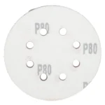 Krążek ścierny 125mm 8 otworów gr.  80 (50 szt.) - obrazek 6