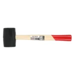 Młotek GUM. trz. drewno  0,45 kg CZARNY - obrazek 2