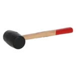 Młotek GUM. trz. drewno  0,50 kg CZARNY WYPRZEDAŻ
