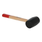 Młotek GUM. trz. drewno  0,50 kg CZARNY WYPRZEDAŻ - obrazek 4