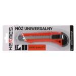 Nóż uniwersalny 18 mm  WZMOCNIONY z SUWAKIEM