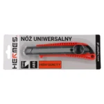 Nóż uniwersalny 18 mm  ABS z POKRĘTŁEM