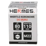 Wiertło koronowe do muru 80 mm - obrazek 2