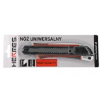 Nóż uniwersalny 25 mm METAL/GUMA z SUWAKIEM