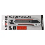 Nóż uniwersalny 18 mm  METAL/GUMA z SUWAKIEM - obrazek 2