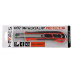 Nóż uniwersalny 18 mm  PROTECTOR ABS/GUMA Z SUWAKIEM