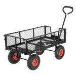 Wózek transportowy 4-kołowy SIATKA METAL 120l/300kg