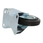 Koło do wózka STAŁE 160 x 39mm CZARNE - obrazek 6