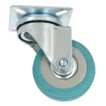 Koło do wózka OBROTOWE  75 x 21mm SZARE - obrazek 3