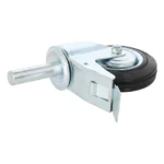 Koło do rusztowania z hamulcem 160 x 40mm trzpień 27mm x 100mm
