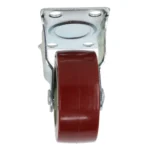 Kółko meblowe PU STAŁE 40 x 17 mm - obrazek 3