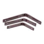 Kątownik pod półkę GRUBY 140x200mm BRĄZ