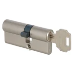 Wkładka drzwiowa mosiężna NIKIEL PREMIUM 30 x 35mm 5 kluczy - obrazek 6
