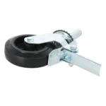 Koło do rusztowania z hamulcem PROFI 150 x 50mm trzpień 27mm x 100mm