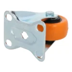 Kółko meblowe PVC STAŁE PROFI 40 x 21 mm - obrazek 2