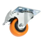 Kółko meblowe PVC Z HAMULCEM PROFI 50 x 24 mm - obrazek 4