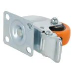 Kółko meblowe PVC Z HAMULCEM PROFI 50 x 24 mm - obrazek 6