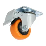 Kółko meblowe PVC Z HAMULCEM PROFI 50 x 24 mm - obrazek 8
