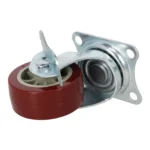 Kółko meblowe PU Z HAMULCEM 40 x 17 mm - obrazek 10