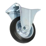 Koło do wózka STAŁE  75 x 22mm CZARNE - obrazek 9