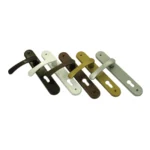 Klamka dł. szyld WKŁAD 90 mm CZARNA