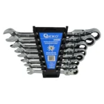 Klucze łamane z grzechotką 8-22 mm(8 el.)
