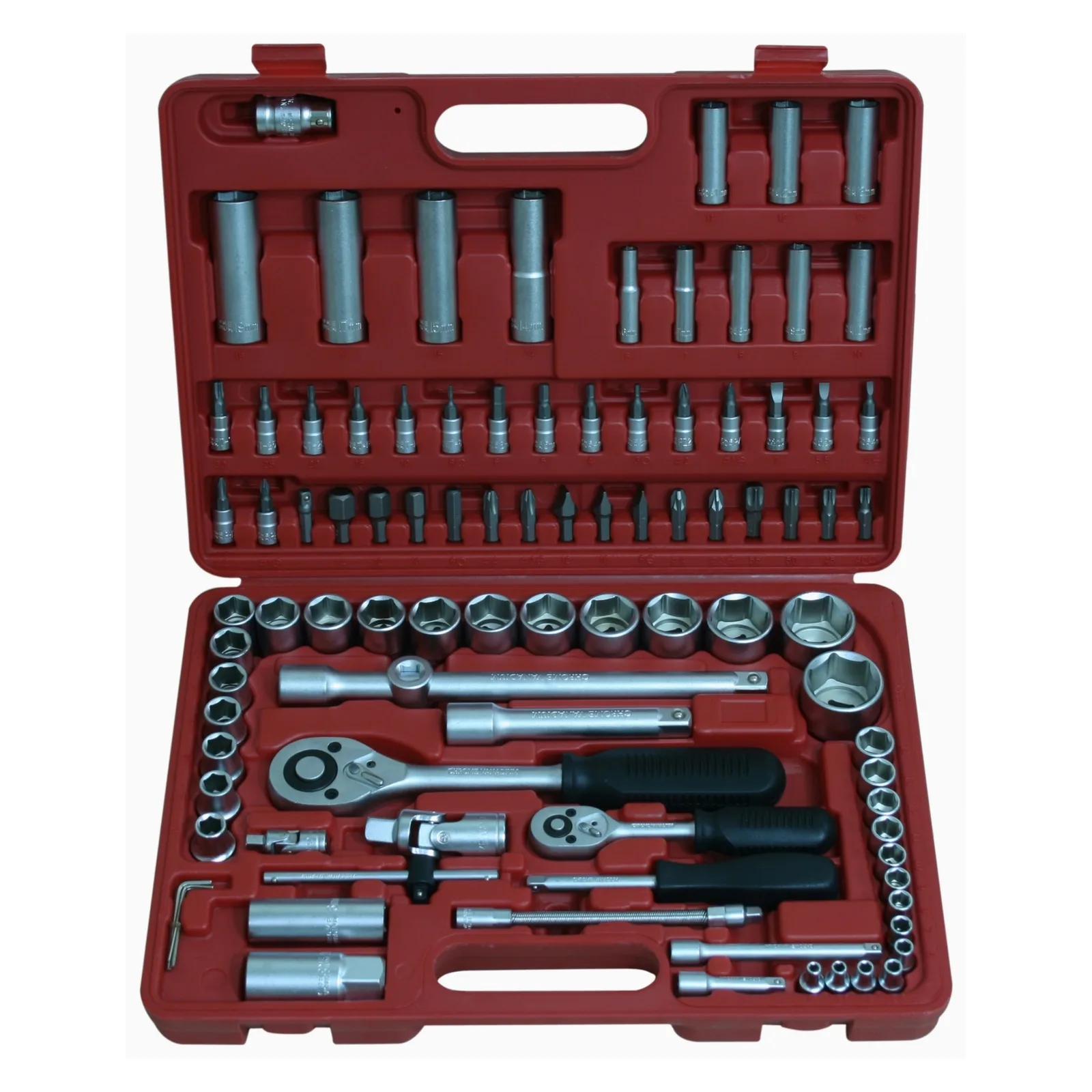 14_145_8dfeaa0e843952eef3a28bc19bd76b6de191e0bd-1 Klucze zestaw 94cz. 1/2",1/4" 10-32 mm - obrazek 1