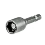 Końcówki nasadki sześciokątne 1/4" 10 mm