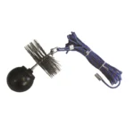 Zestaw kominiarski MINI(linka 10m, kula 1,3kg, szczotka 150mm)