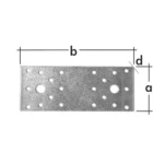 Łącznik PŁASKI 90 x 205 x 2mm