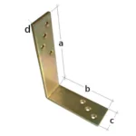 Kątownik BELKI 180x120x40x4mm