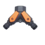 Trójnik z ZAWORAMI 3/4" BLACK LINE