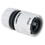 Szybkozłącze ZE STOPEM WHITE SERIES 1/2" - obrazek 4